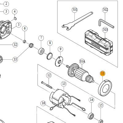 Корпус крыльчатки 330081