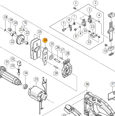 Кулиса металлическая 332423