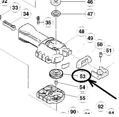 Шестерня ведущая 320830