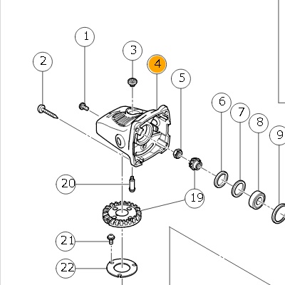Корпус редуктора 321737