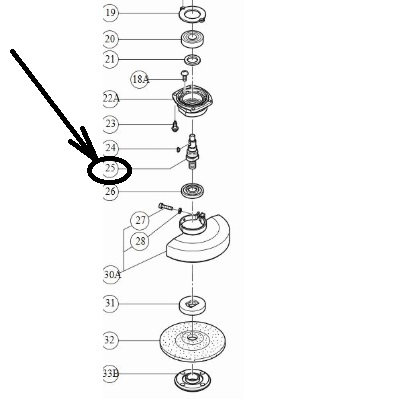 Шпиндель 327896