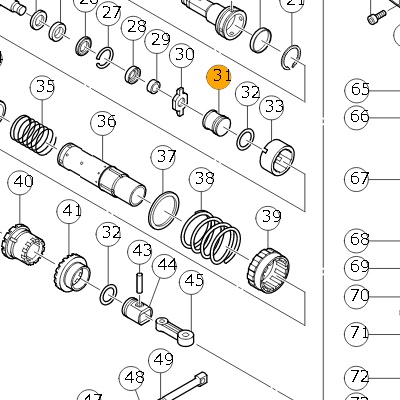 Боек металлический 325660