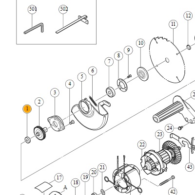 Втулка стальная для C6SS 963803