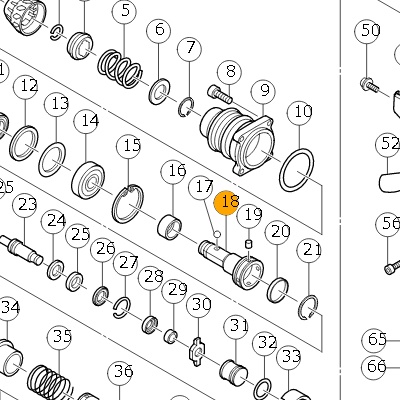 Ствол ударного механизма 325652