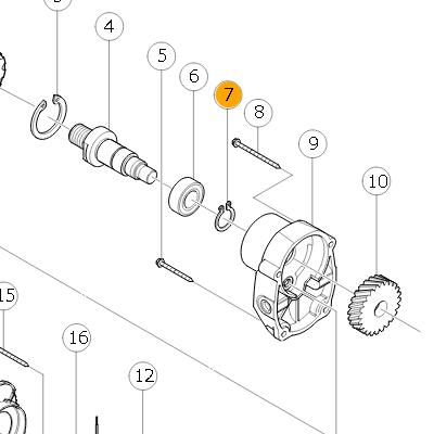 Кольцо стопорное 939544
