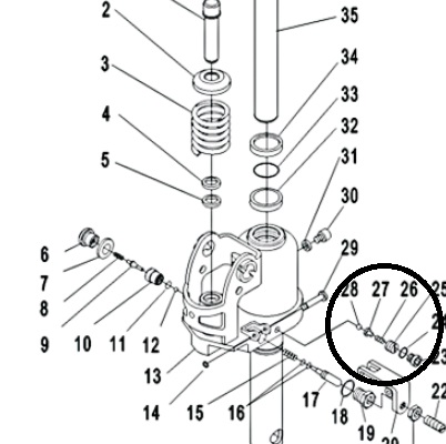 ремкомплект манжет C AC30i 16010225
