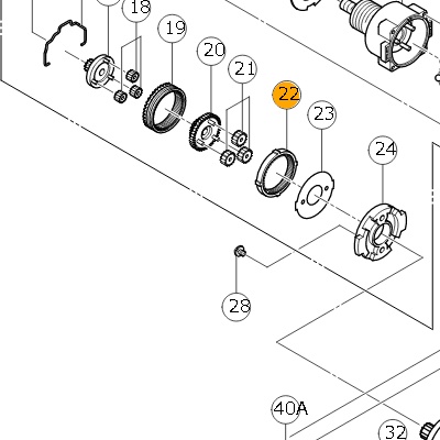 Колесо зубчатое 332033