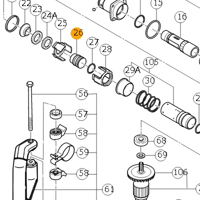Боек верхний 320822