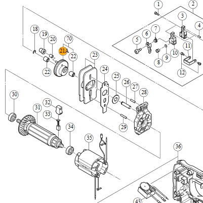 Колесо зубчатое 332445