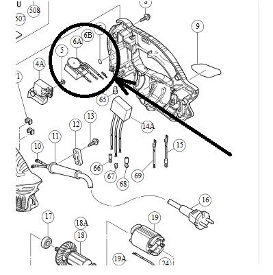 Блок регулятора оборотов электронный 325094