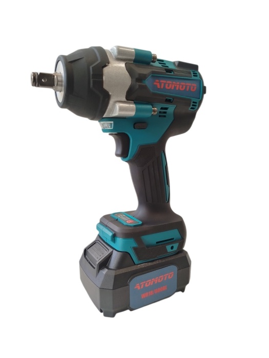 Гайковёрт Аккумуляторный в кейсе ATOMOTO WR18/600BL