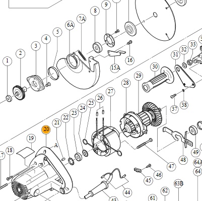 Корпус электродвигателя 323929