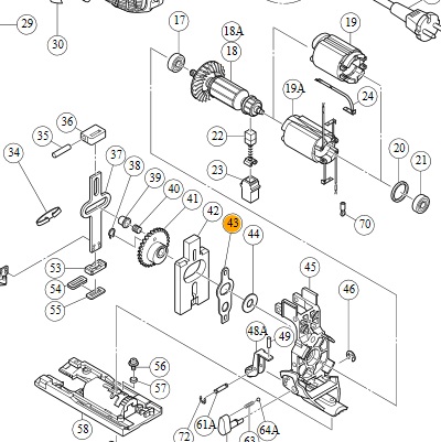 Кулиса металлическая 325066