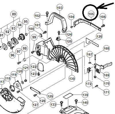 Крышка кожуха шестерни 322931