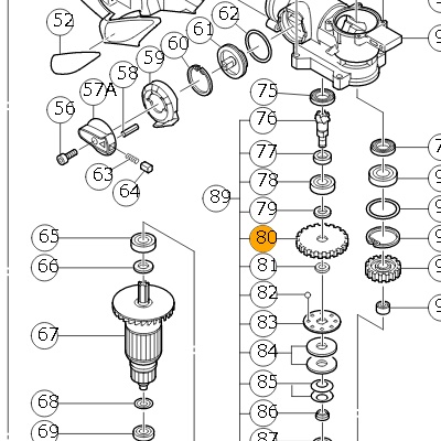 Колесо зубчатое редуктора 325649