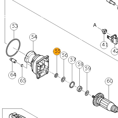 Прокладка войлочная 322816