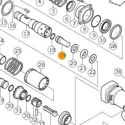 Боек металлический 321287