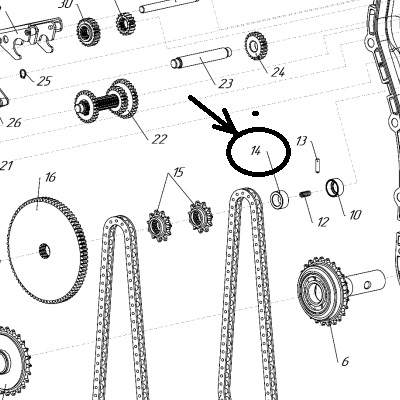 Втулка расцепителя 005.67.0583-01