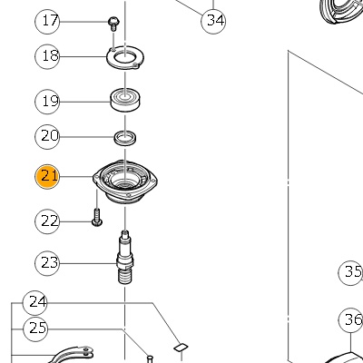 Крышка редуктора 336538