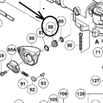Штифт поворотный 321307