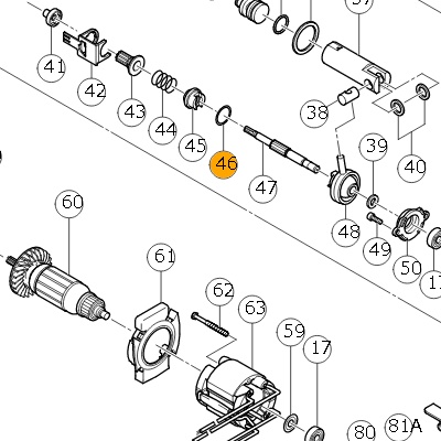 Кольцо уплотнительное металл. 331315