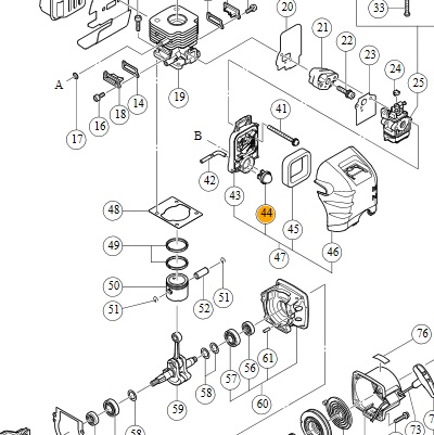 Насос топливный (праймер) 6685139