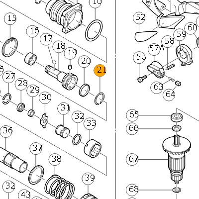 Кольцо стопорное 313420