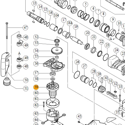 Крыльчатка ротора 996370