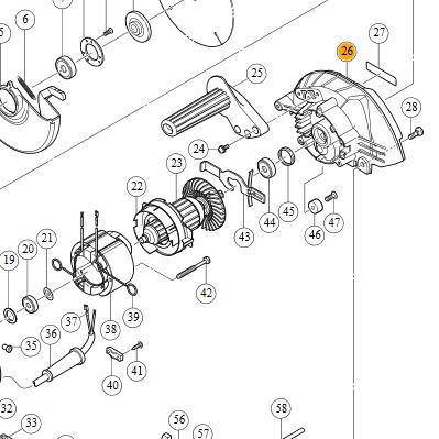 Крышка привода 331265