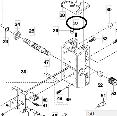 Винт стопорный DMS240 7287370-01