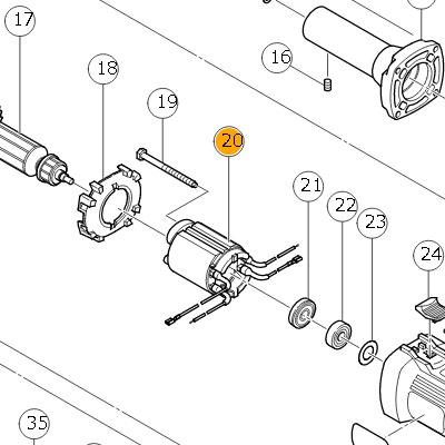 Статор 340758H