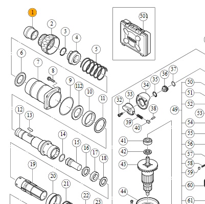 Муфта передняя 331542