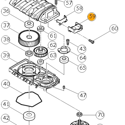 Демпфер резиновый 980727