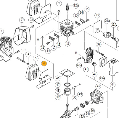 Прокладка глушителя 6600324