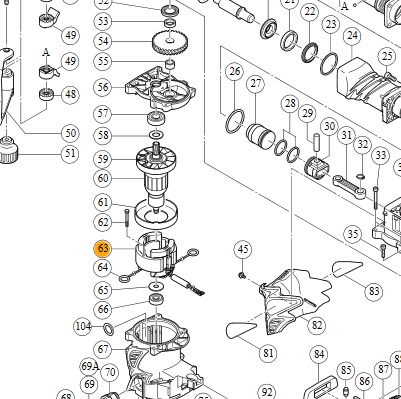 Статор 340610C