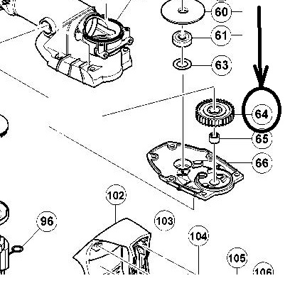 Шестерня малая стальная литая 321276