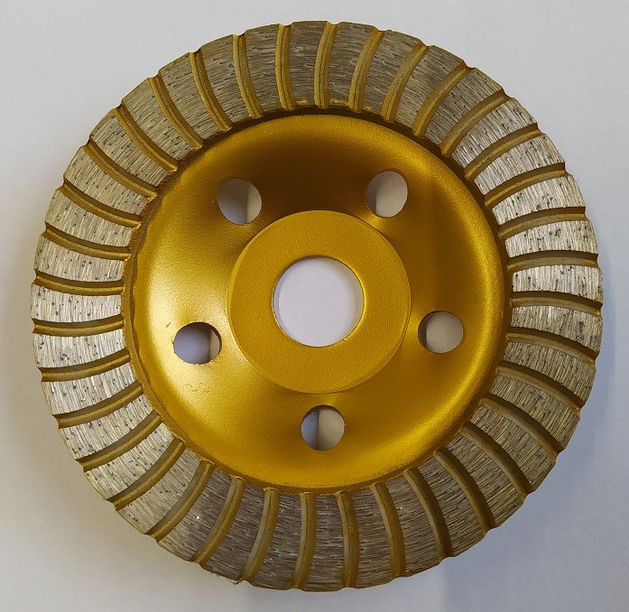 диск(чаша) алмазный шлифовальный ROBBYX 125 х 22,2 мм 