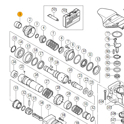 Крышка передняя 313415