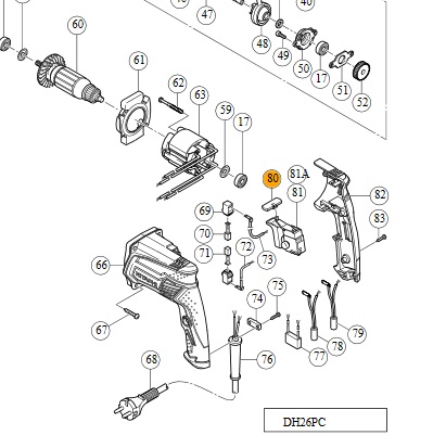 Кнопка реверса 322853
