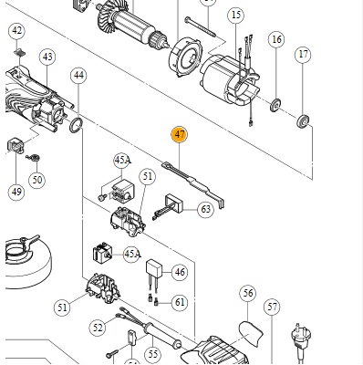 Пластина переключения 325051