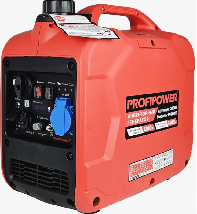 Инверторный бензиновый генератор PROFIPOWER P1400iS