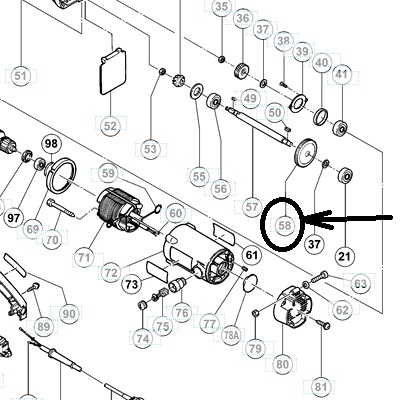 Шестерня редуктора 315326