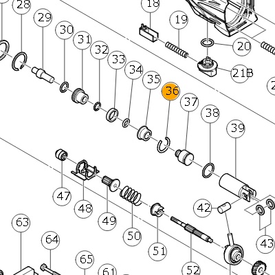 Кольцо стопорное 322807